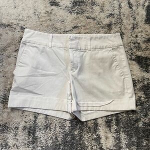INC International Concepts High Waist White Shorts Frayed Hem